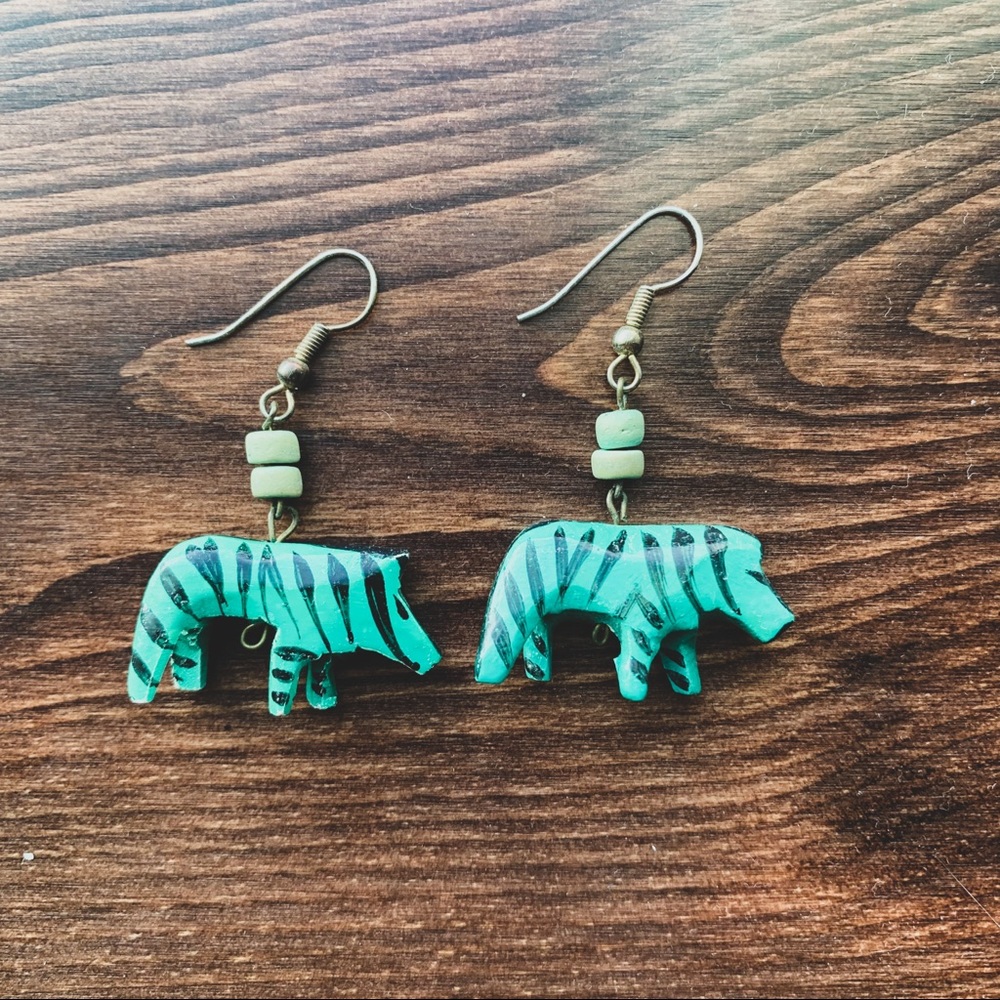 Handmade Vintage Animal Earrings